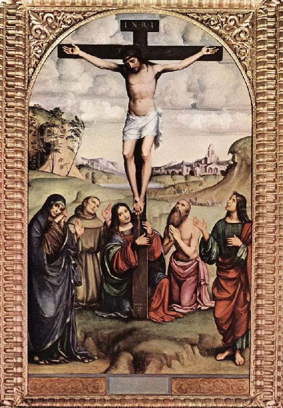 FRANCIA, Francesco Crucifixion xdfgs china oil painting image